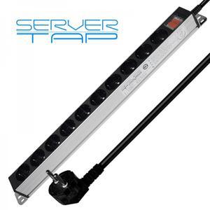 현대일렉트릭 서버탭 10구 알루미늄 멀티탭 (2.5m) (밀알)