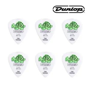 피크 웨지 그린 0.88mm 세트/기타/통기타/일렉기타/핑거/삼각/엄지/손가락/일렉/어쿠스틱/악기/던롭/톨텍스