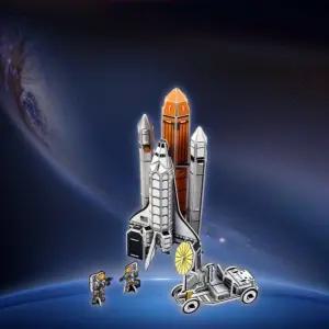 입체퍼즐 우주왕복선 우주선 로켓 3D 모형 조립 만들기 퍼즐맞추기 82pcs