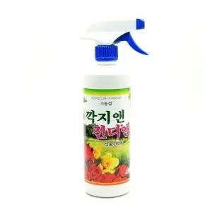 깍지앤 진디앤 500ml 기능성 식물 관리제/살충제/벌레/화초/화분/제거제/가정용/보호제/원예/해충/방역/꽃