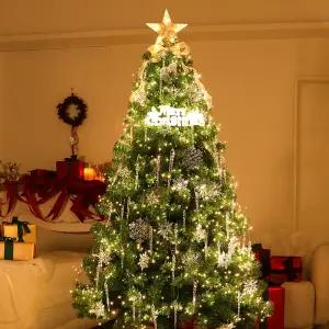 크리스마스트리 나무 장식 지네전구 풀세트 에스텔라아이씨클 1.8M