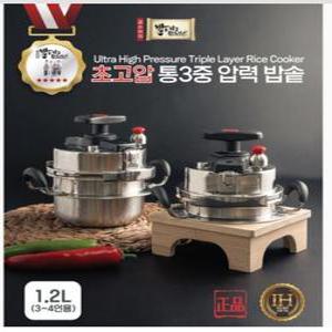 김수미의 초고압 통3중 압력밥솥 1.2리터