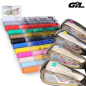 [지아이엘] 12컬러 골프채 커스텀 셀프 도색펜 풀세트