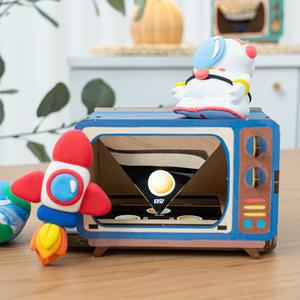 3D 홀로그램 시어터 만들기 세트 과학 상자 키트 빛의 원리 반사 과학의날 신비 실험 교구 학교 수업 재료