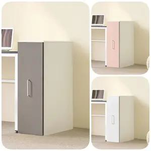 좁은공간 틈새수납장 슬라이딩 책상 슬림장 250 B