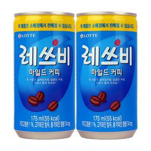 레쓰비 마일드 캔커피 업소용 175ml 90캔