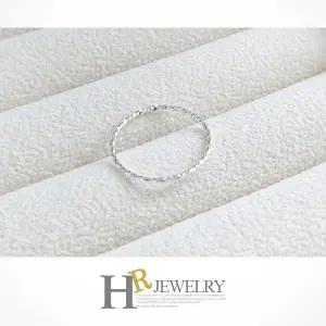 [호림쥬얼리]실버92.5 은반지 히트 남여공용(HR)실버 얇은 실링 마디 반지(NO.23066)