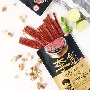 [푸딩팩토리] 이춘복의 비법 담백한 오리지널 육포 50g 코주부 소고기육포 맥주안주 간식 소포장