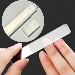 (고급) 케이스포함 투명 네일파일 관리 손톱버퍼