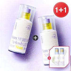 [에스쁘아] (2개) 워터스플래쉬 선세럼 세트 (+10mL 추가)
