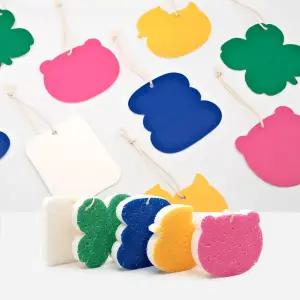 PL6 친환경 셀룰로오스 식물성 천연 압축 수세미