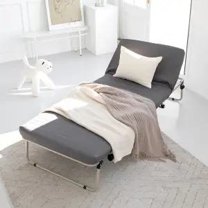 [공간미가구]코지 접이식 침대 간이 휴대용 폴딩 야전 침실 1인