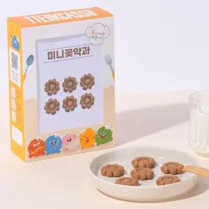 옛선조 음식 체험 만들기 어린이 전통 과자 미니 약과 키트 교구 집콕놀이 흥미유발 요리