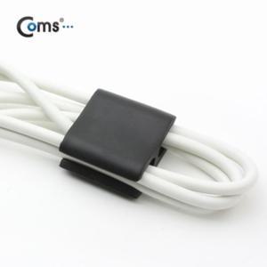 Coms 케이블 오거나이저(Clip형) 4ea 중형 (WFFPW7Q)