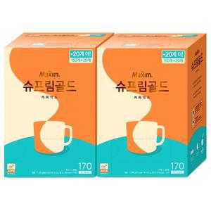 맥심 슈프림 골드 커피믹스 170T+170T