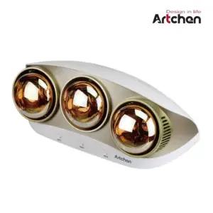 [루베크] 욕실용 시력보호 2구 히터 RU-150FL