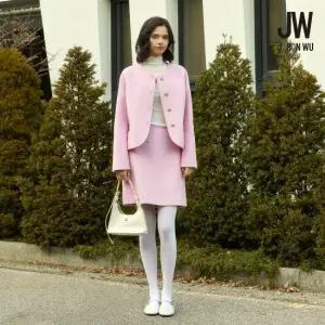 제이슨우 울블렌드 핸드메이드 미니 스커트