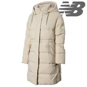 W 퀼팅 오버핏 롱구스다운 NBNPC4W952-35 다운자켓