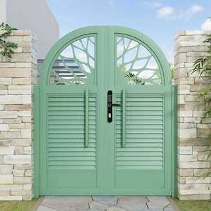 단독주택 대문 전원주택 철제 스텐 아치 출입문 펜스