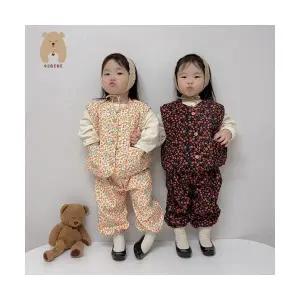 유아 김장룩 할머니 아이린 조끼세트 상하복 상하세트 모란
