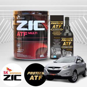 투싼ix (09~15) 2.0 가솔린 지크 ATF 멀티 미션오일 20L+프로텍 미션보호제
