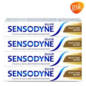 센소다인 멀티케어 치약 100g 4개