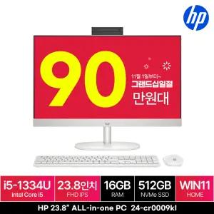24-CR0009KL WIN11 16GB램 (SSD 512GB) 24인치 일체형 PC 올인원 데스크탑 사무용 업무용 가성비 PC