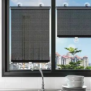 [셀러허브 패션][JHP8587R_51]붙이는블라인드 차박창문가리개 소 미니 차단