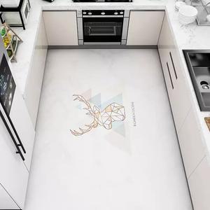 주방 미끄럼 매트 싱크대 PVC 발깔개 특대 발판