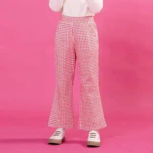 위비 체크 부츠컷 팬츠 JWWPT17