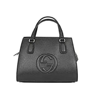 [명품] 소호 탑핸들 여성 토트백 숄더백 블랙 607722 CAO0G 1000