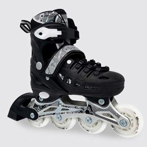 [MENPYI3C_52DS]버즈런 인라인 스케이트 블랙블랙 DK-BZ905