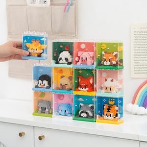 동물 입체 블록 액자 만들기 장식 방과후 돌봄 늘봄