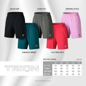 트라이온 기획 코지 반바지 5컬러 남성여성 배드민턴  탁구 스쿼시 스포츠 의류 (코지 반바지)