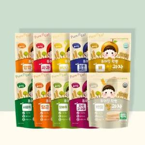 떡뻥 유기농 쌀과자 10가지맛 아이간식 아기과자