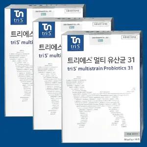 트리에스 프로바이오틱스 강아지 유산균 장 건강 면역력 피부 30포, 3개