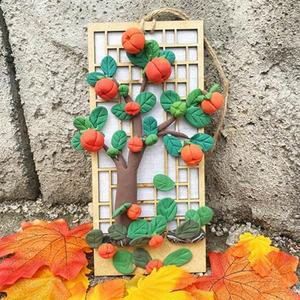 토단교재 클레이 감나무 문살액자만들기 (1인용)