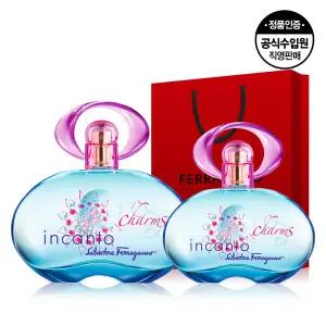 [공식수입원] 페라가모 인칸토 참 EDT 100ml + 50ml + 쇼핑백 증정