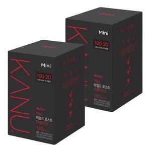 맥심 카누 미니 마일드 로스트 아메리카노 120T 2개