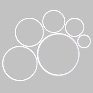 플라스틱 원형링(2개) [4045] / 마크라메 드림캐쳐 리스 만들기 재료