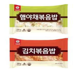 천일식품 볶음밥 250g x 10개 (햄야채5봉+김치5봉)
