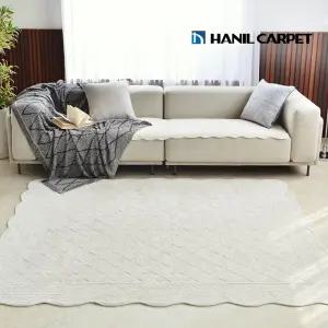 (99ZONE)[1+1] 모던퀼팅 극세사 워싱 카페트 스프레드 200x230