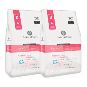 네츄럴코어 면역 관절 베네핏 오리고기 사료 4kg (2kgx2개)