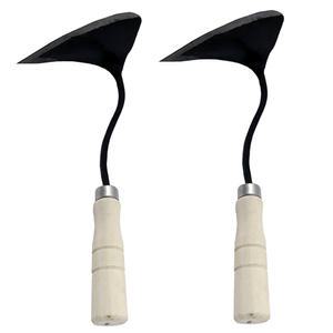 (2개묶음 : 조선호미 대형2P) 원예용 양호미 호미 삼지창 갈퀴 곡괭이 삽 괭이 모종삽 텃밭 분갈이 조개 캐