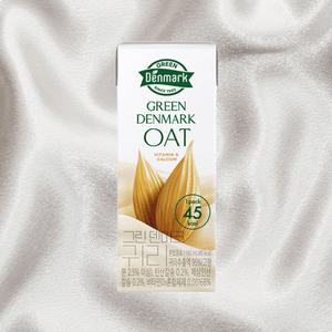 그린덴마크우유 귀리 오트밀 우유 담백한맛 190ml 24개