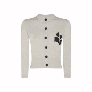 이자벨마랑 뉴턴 코튼 가디건 라이트 그레이 CA0040FA-A1X05E02LY