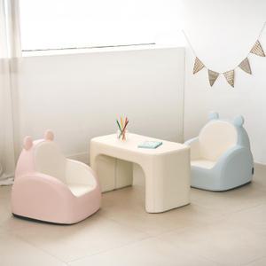 [코아코아] 뒹굴러 판다 소파 (핑크/블루) 바른자세 지킴이 소파