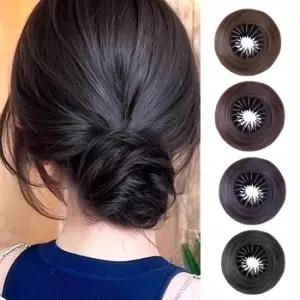 델로스 당고머리 똥머리 올림머리 만두머리 부분가발 패션가발