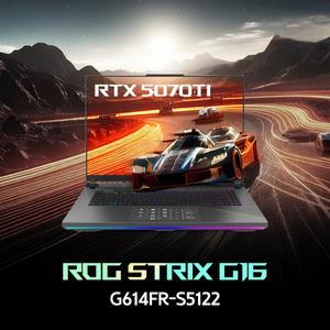 ASUS ROG STRIX G16 G614FR-S5122 (WIN11 / RAM 64GB / SSD 4TB / 라이젠9 / RTX5070Ti) / ywdt