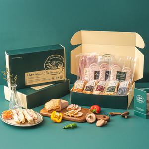 샤르베티에 수제 콜드컷 샤퀴테리 햄 홈파티 선물 세트 잠봉 저염 와인 안주 캠핑 브런치